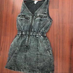 Forever 21 Jean style gray dress